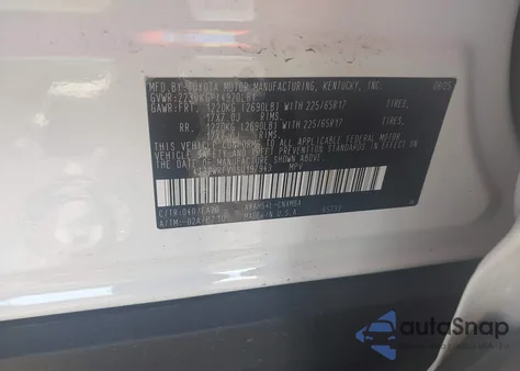 2025 Toyota Rav4 Hybrid Xle from USA, damaged, VIN 4T3RWRFV0SU197943